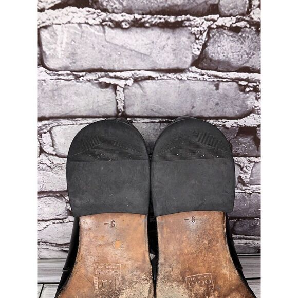 OGGI Black Leather Monk Strap Loafers Dress Shoes Men Sz 9M US/42EU - Picture 13 of 16